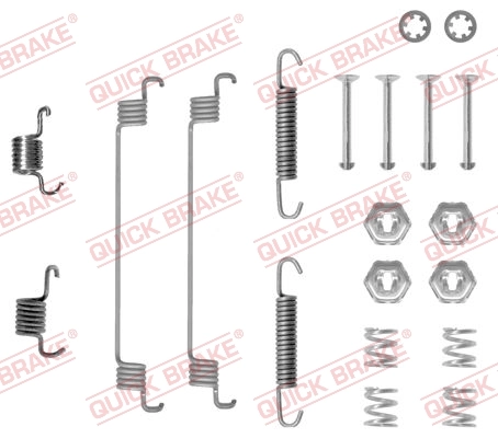 Accessory Kit, brake shoes